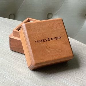 James Avery Wood Keepsake Ring Box Retired